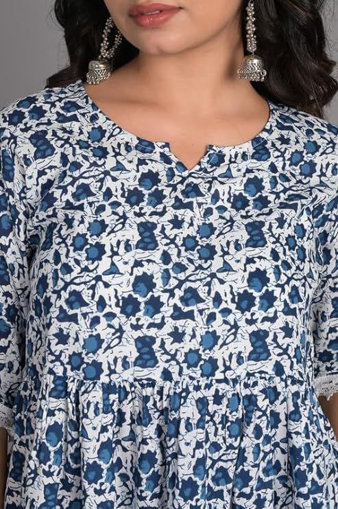 Woman fancy Cotton Printed top