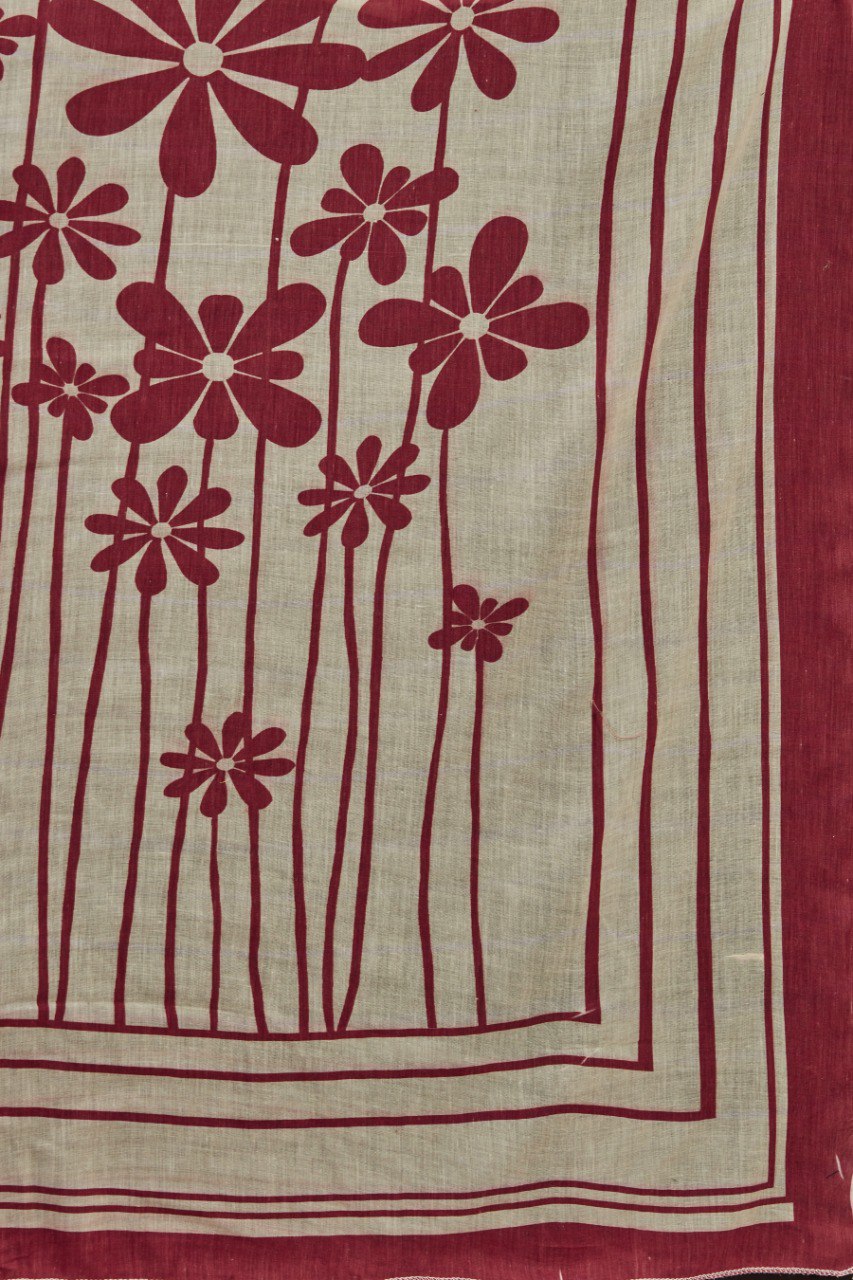 Maroon Plain Kurta Pant with Dupatta suit