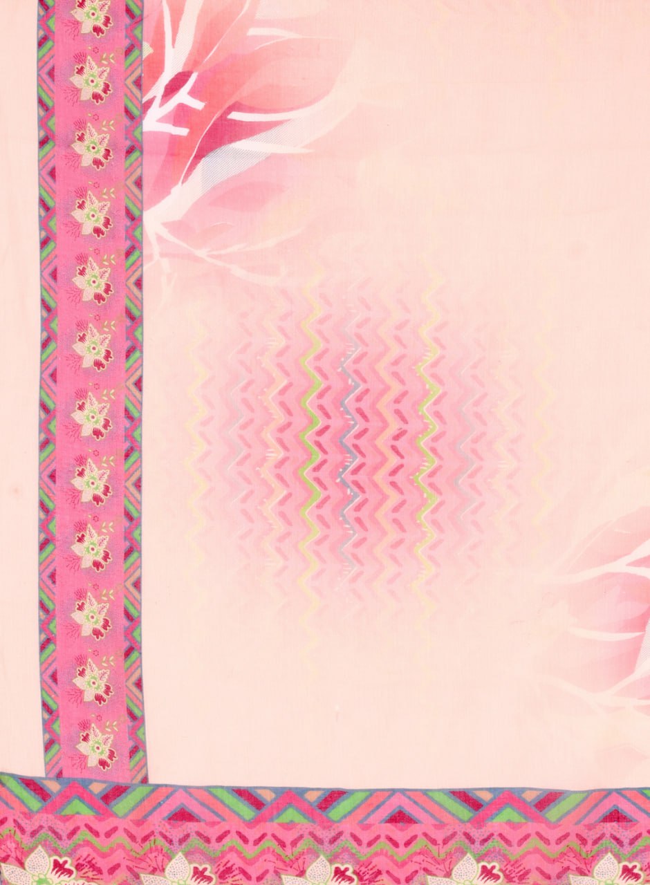 Woman Cotton digital  print kurti-pant- dupatta